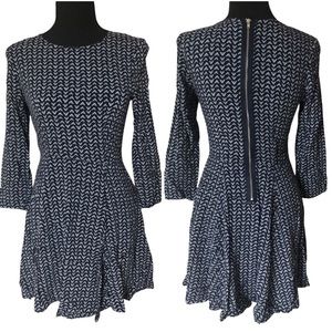 H&M Long Sleeve Mini Dress